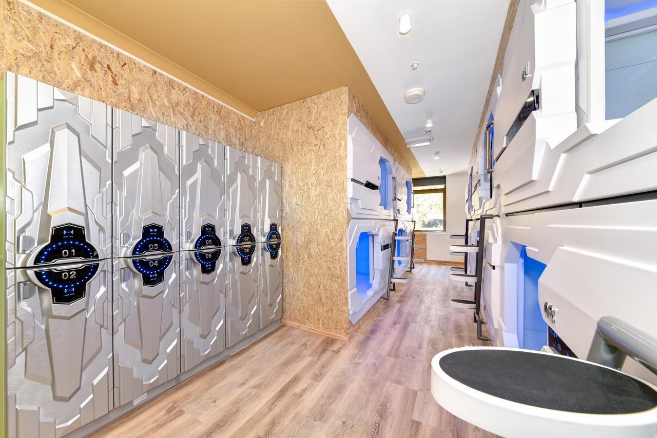 Space Q Capsule Hotel Sydney Eksteriør bilde