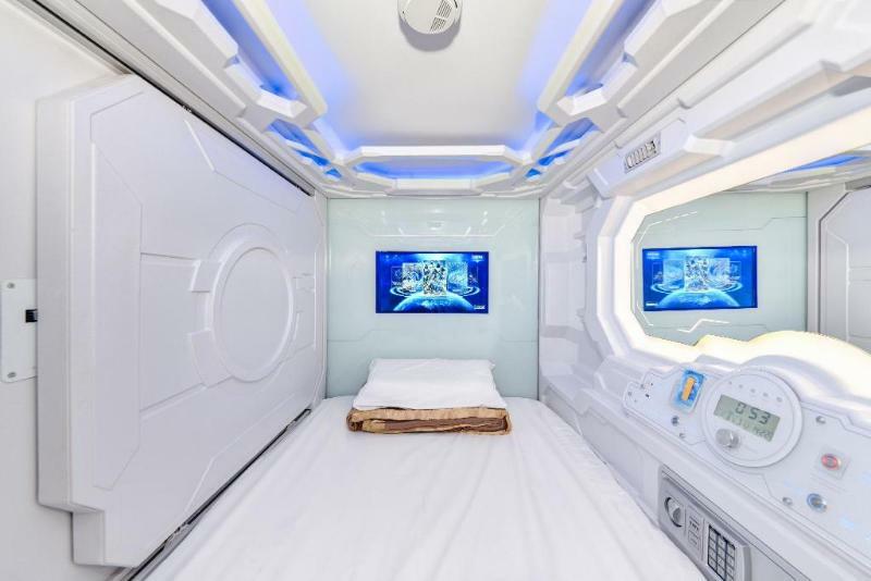 Space Q Capsule Hotel Sydney Eksteriør bilde